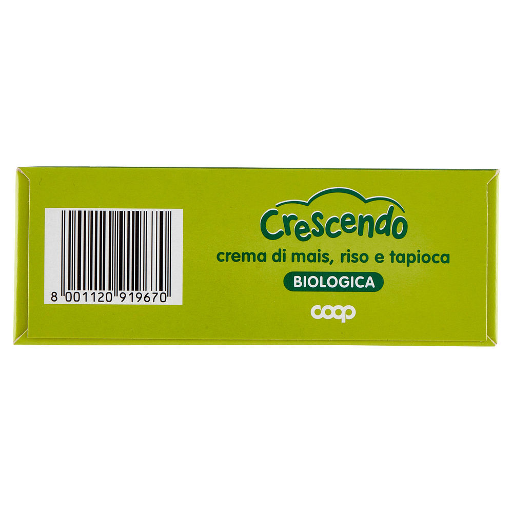 CREMA DI RISO MAIS E TAPIOCA BIO COOP CRESCENDO SCATOLA  G 200 - 7