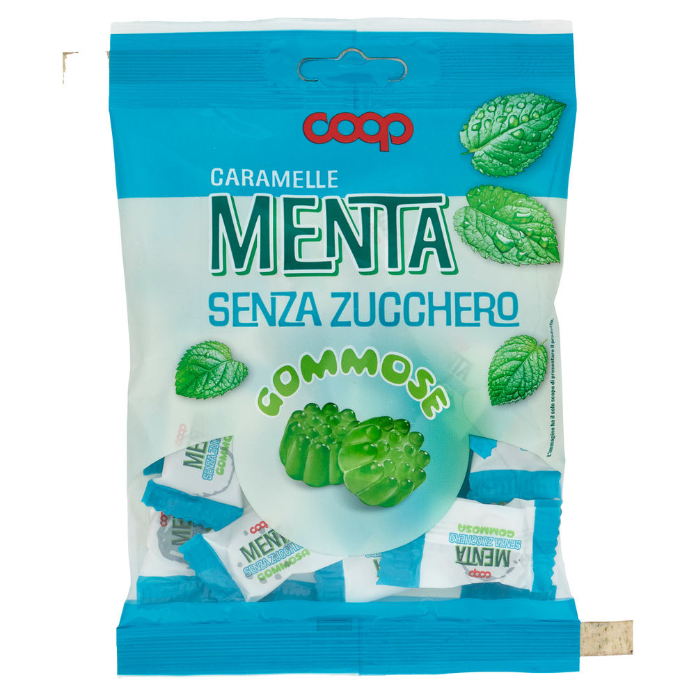 CARAMELLE GOMMOSE MENTA S/Z COOP  BUSTA G 70 - 2