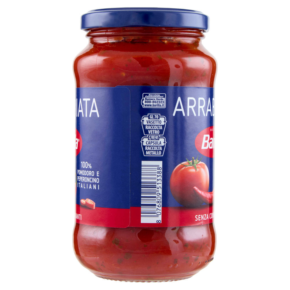 SUGO ALL'ARRABBIATA BARILLA V.V. G.400 - 2