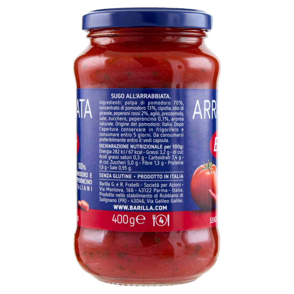 SUGO ALL'ARRABBIATA BARILLA V.V. G.400 - 5