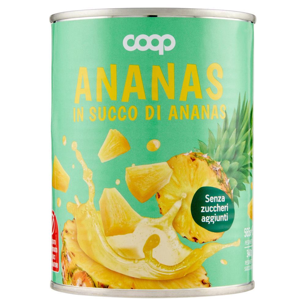 ANANAS IN SUCCO DI ANANAS COOP BARATTOLO GR.565 SGOCC G 340 - 0