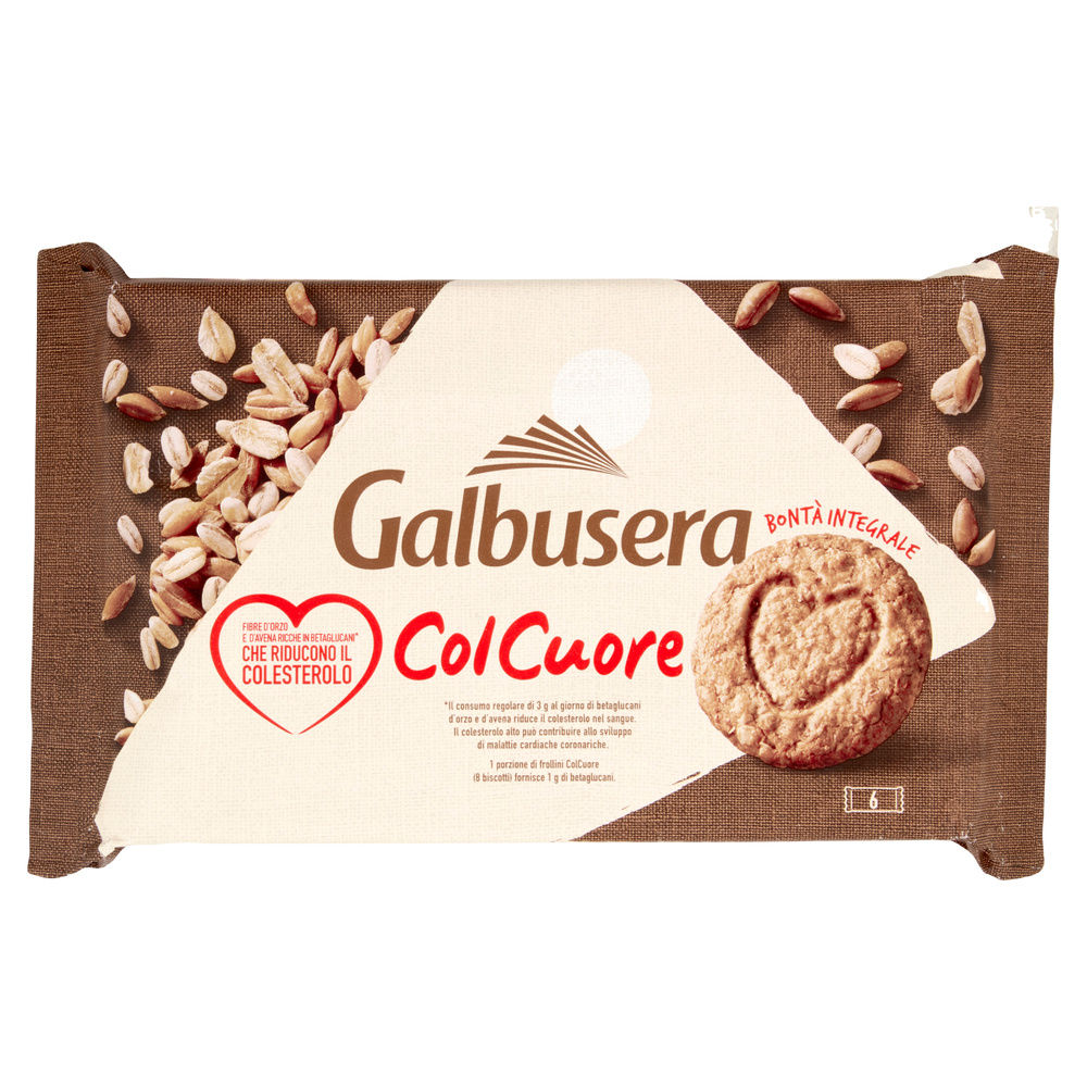 BISCOTTI FROLLINI COLCUORE GALBUSERA INCARTO G 300 - 2