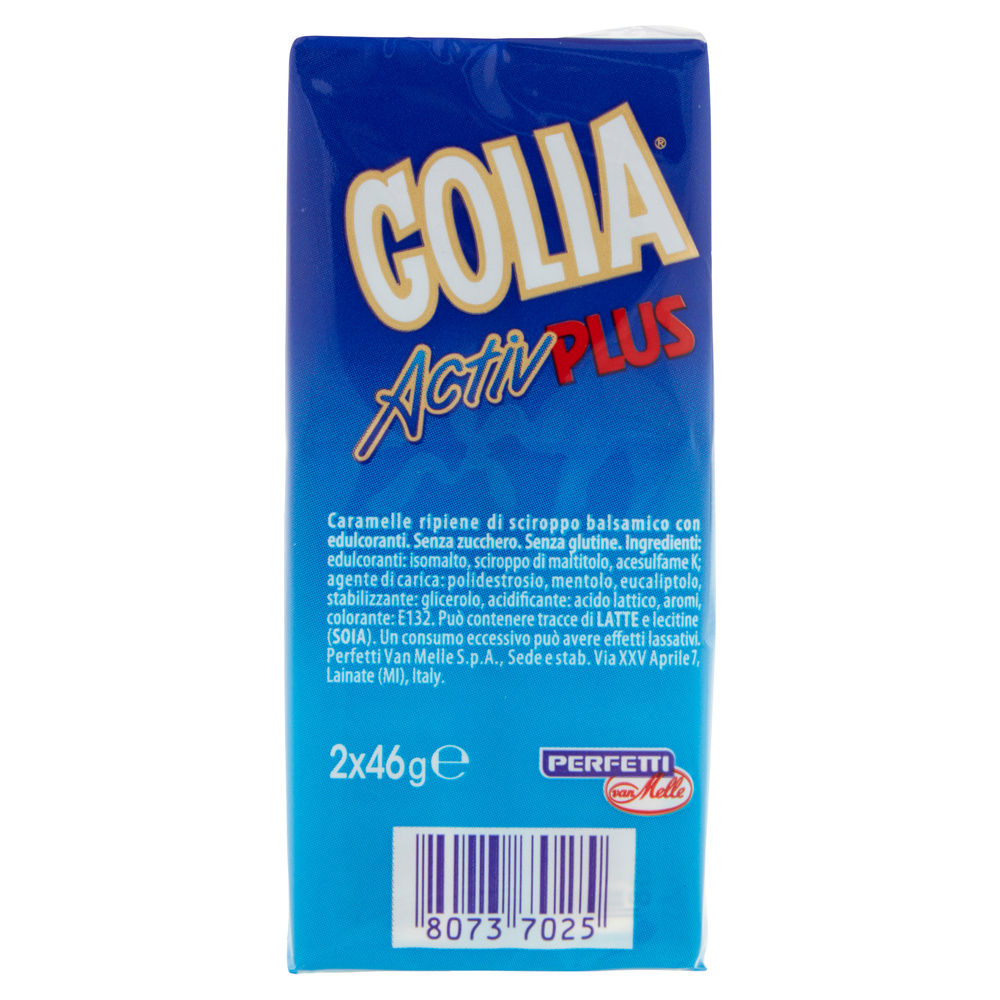 CARAMELLE GOLIA ACTIV PLUS PERFETTI SCATOLA G 92 - 4