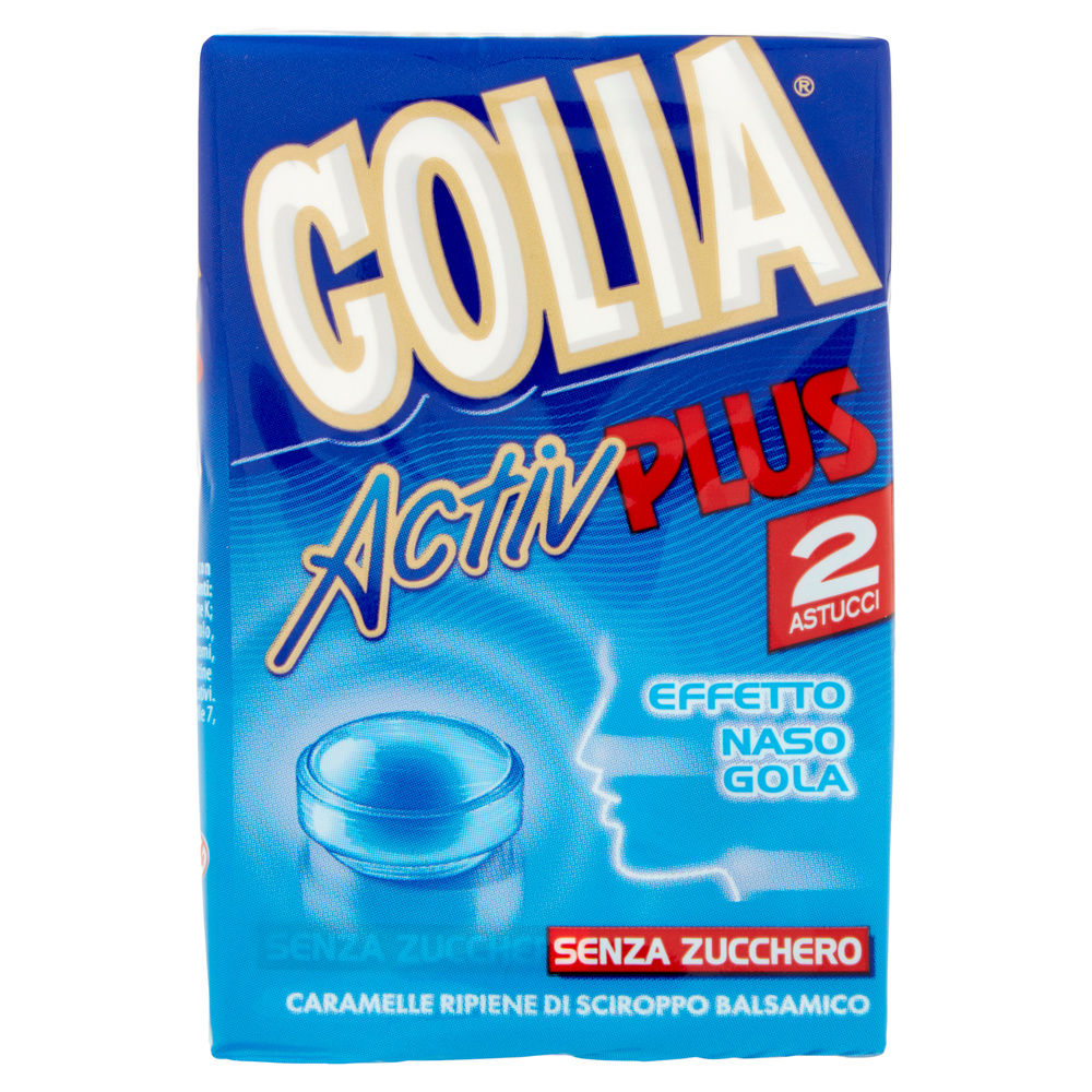 CARAMELLE GOLIA ACTIV PLUS PERFETTI SCATOLA G 92 - 5