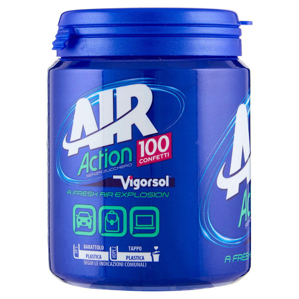 CHEWING-GUM VIGORSOL AIR ACTION PERFETTI BARATTOLO G 135 - 4