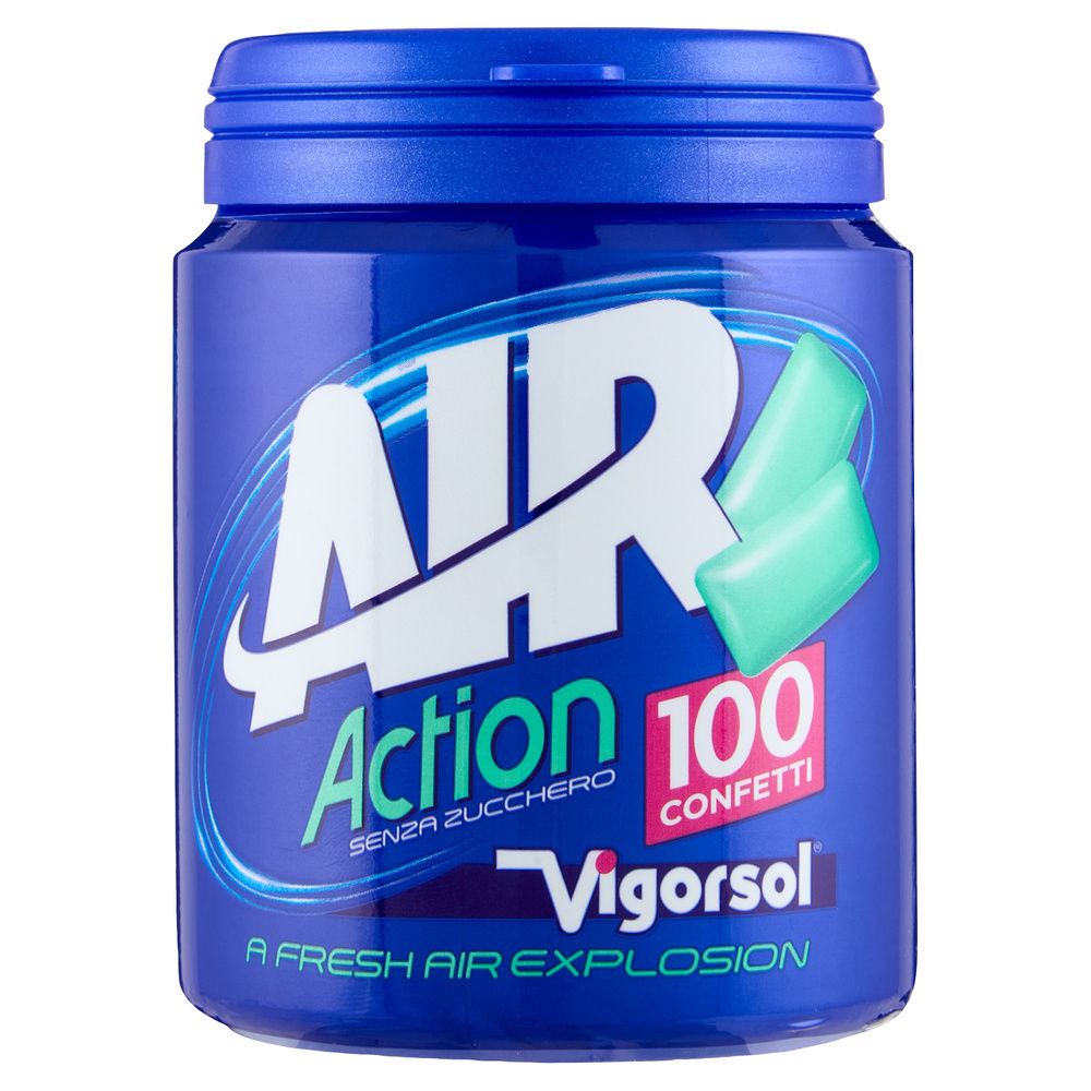 Chewing-gum vigorsol air action perfetti barattolo g 135