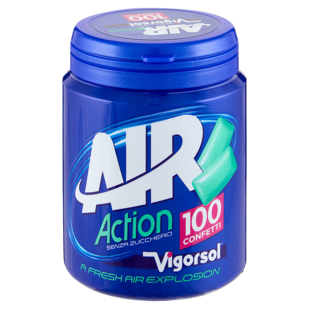 CHEWING-GUM VIGORSOL AIR ACTION PERFETTI BARATTOLO G 135 - 5