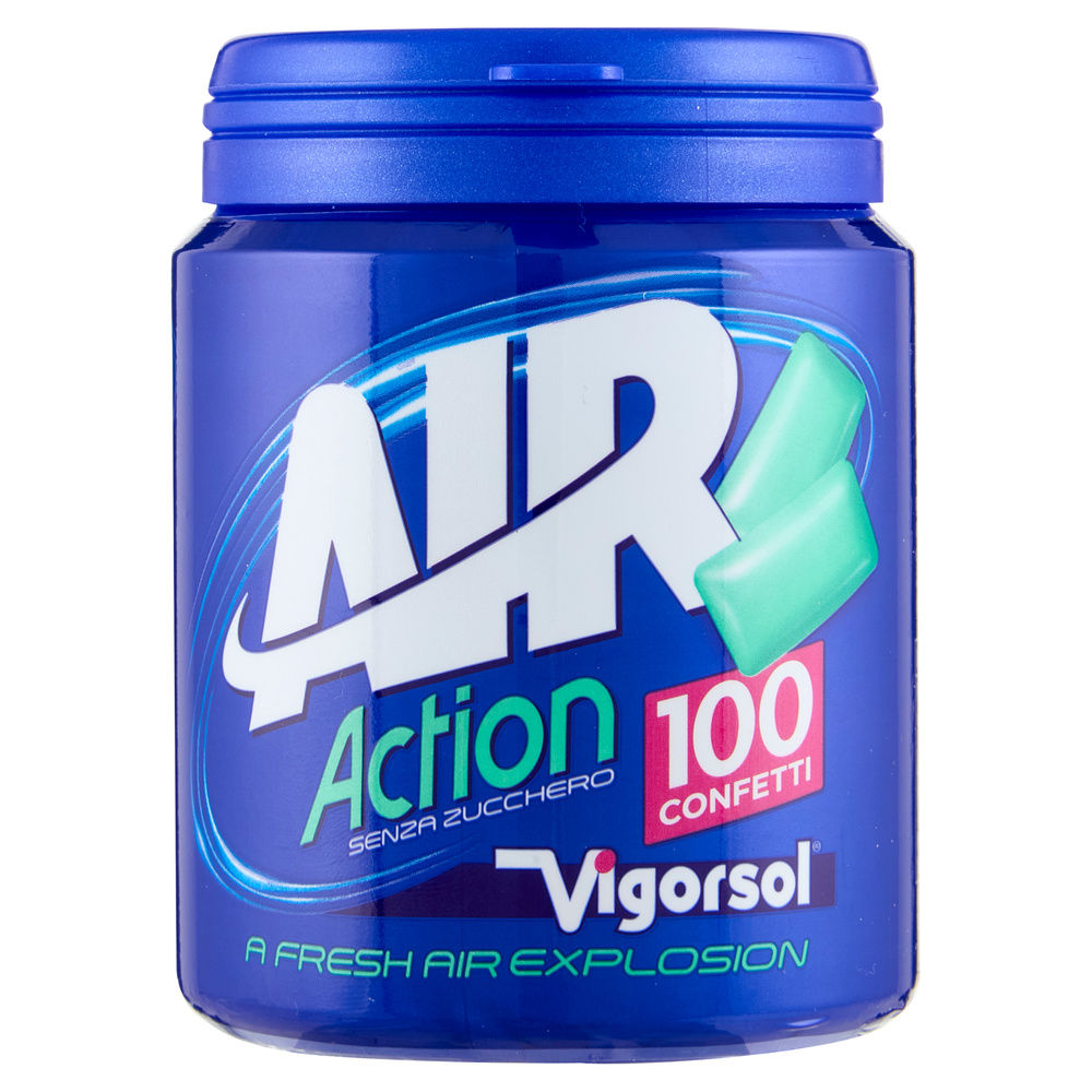 CHEWING-GUM VIGORSOL AIR ACTION PERFETTI BARATTOLO G 135 - 6