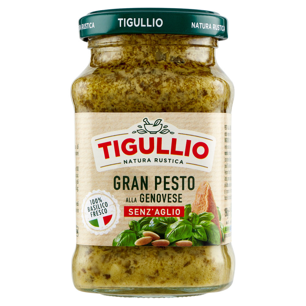 Gran pesto genovese senza aglio star vaso g 190