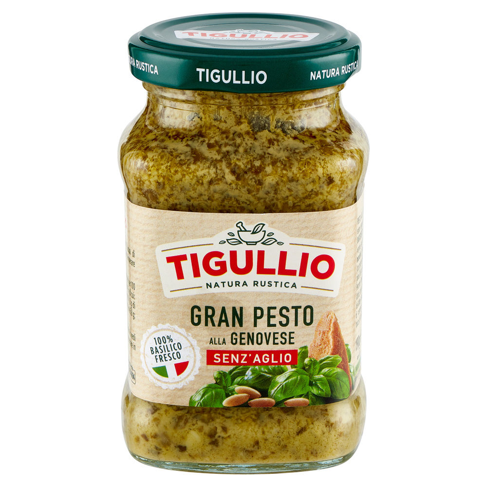 GRAN PESTO GENOVESE SENZA AGLIO STAR VASO G 190 - 6