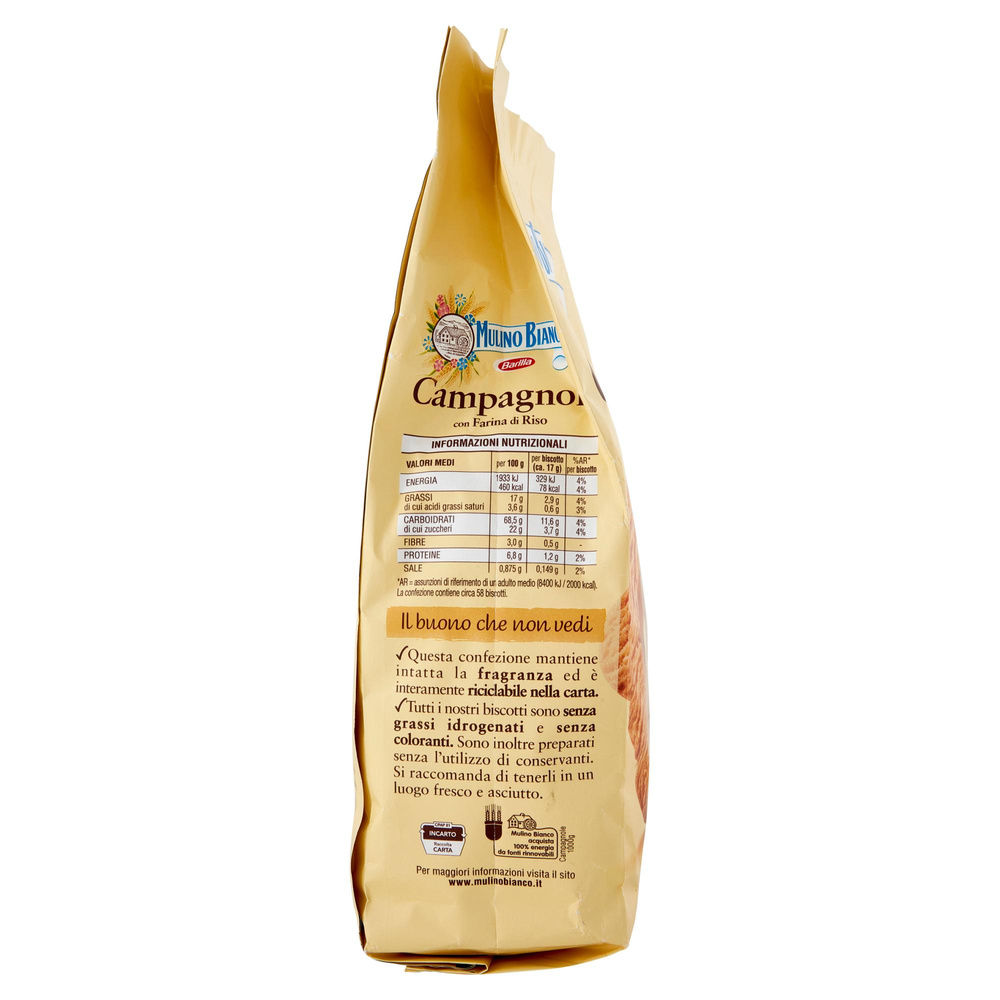 BISCOTTI CAMPAGNOLE MULINO BIANCO BARILLA KG.1 - 6