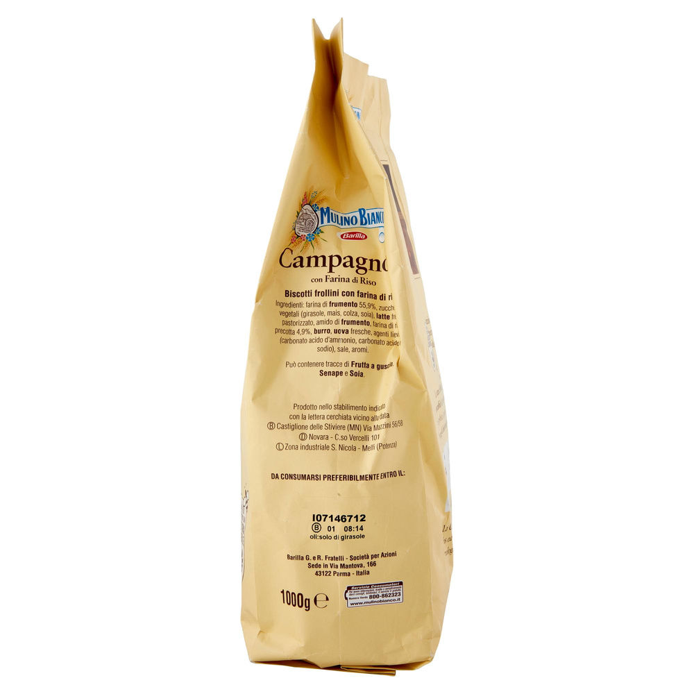 BISCOTTI CAMPAGNOLE MULINO BIANCO BARILLA KG.1 - 10
