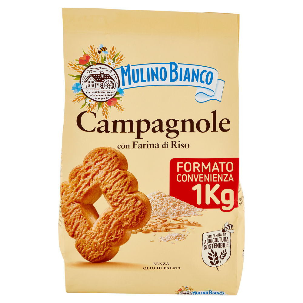 BISCOTTI CAMPAGNOLE MULINO BIANCO BARILLA KG.1 - 11