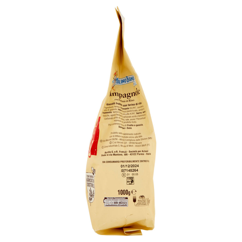 BISCOTTI CAMPAGNOLE MULINO BIANCO BARILLA KG.1 - 14
