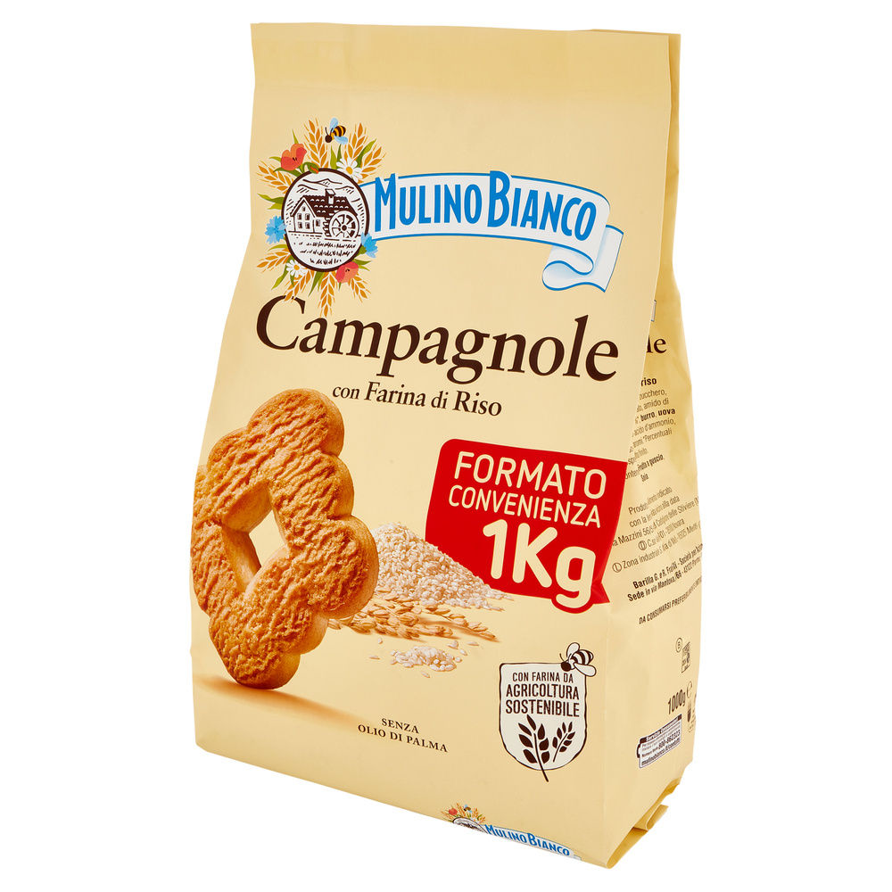 BISCOTTI CAMPAGNOLE MULINO BIANCO BARILLA KG.1 - 17