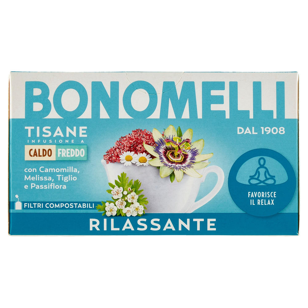 TISANA RILASSANTE BONOMELLI 16 FILTRI SCATOLA G 32 - 4