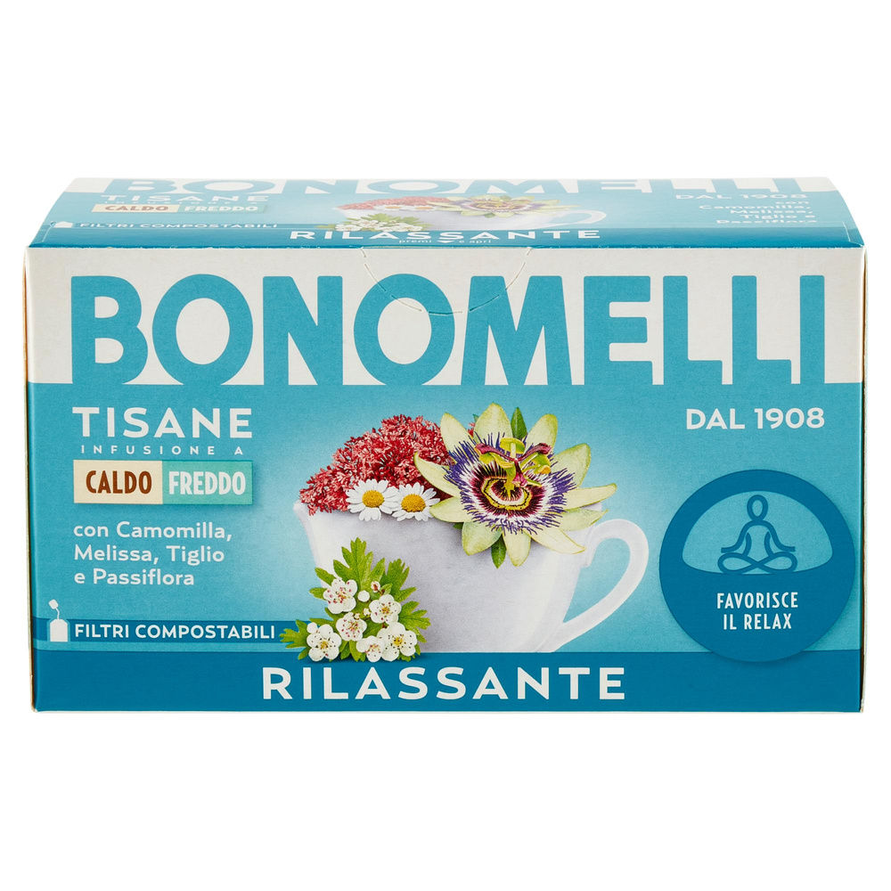 TISANA RILASSANTE BONOMELLI 16 FILTRI SCATOLA G 32 - 6