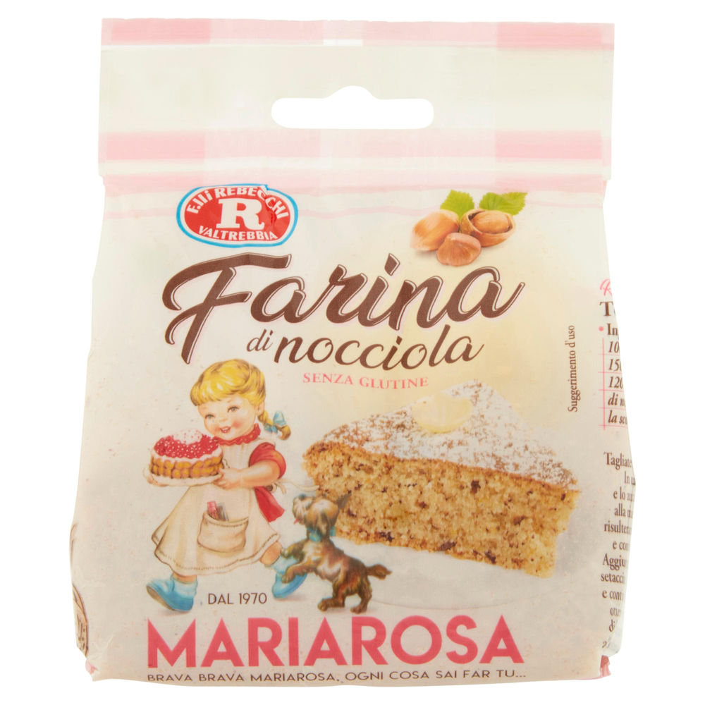 FARINA DI NOCCIOLE REBECCHI SACCHETTO G.100 - 0