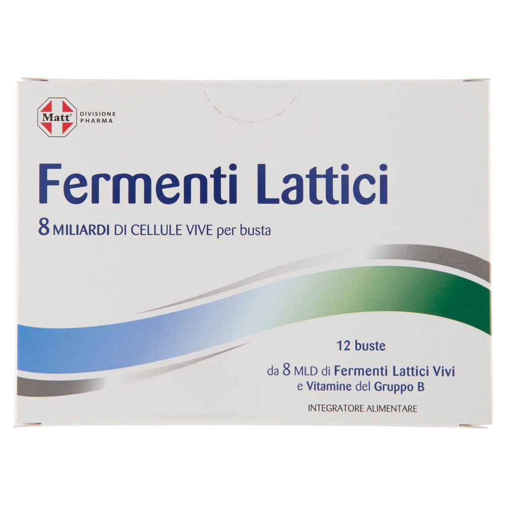 Fermenti lattici neutro matt & diet pharma bustine pz.12 g 30