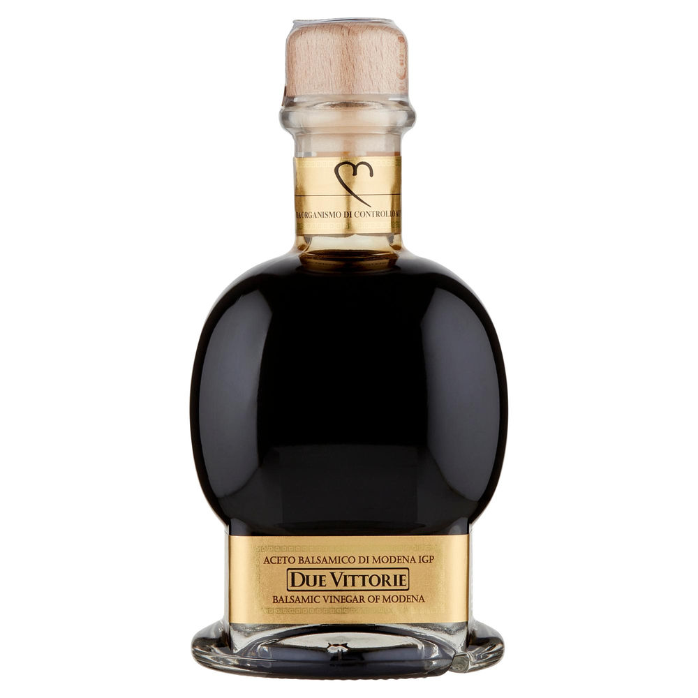 Aceto balsamico di modena igp riserva di famiglia due vittorie bottiglia 250ml