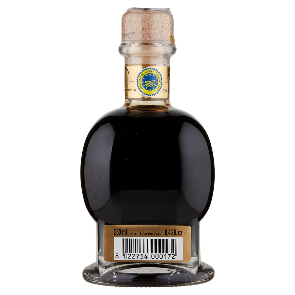 ACETO BALSAMICO DI MODENA IGP RISERVA DI FAMIGLIA DUE VITTORIE BOTTIGLIA 250ML - 1