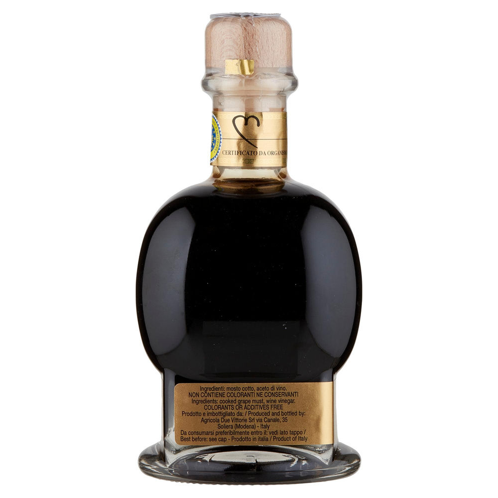 ACETO BALSAMICO DI MODENA IGP RISERVA DI FAMIGLIA DUE VITTORIE BOTTIGLIA 250ML - 5