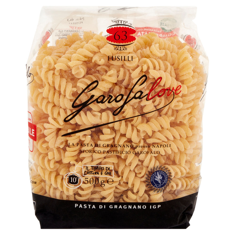 PASTA SEMOLA FUSILLI N.63 IGP GAROFALO G  500 - 6