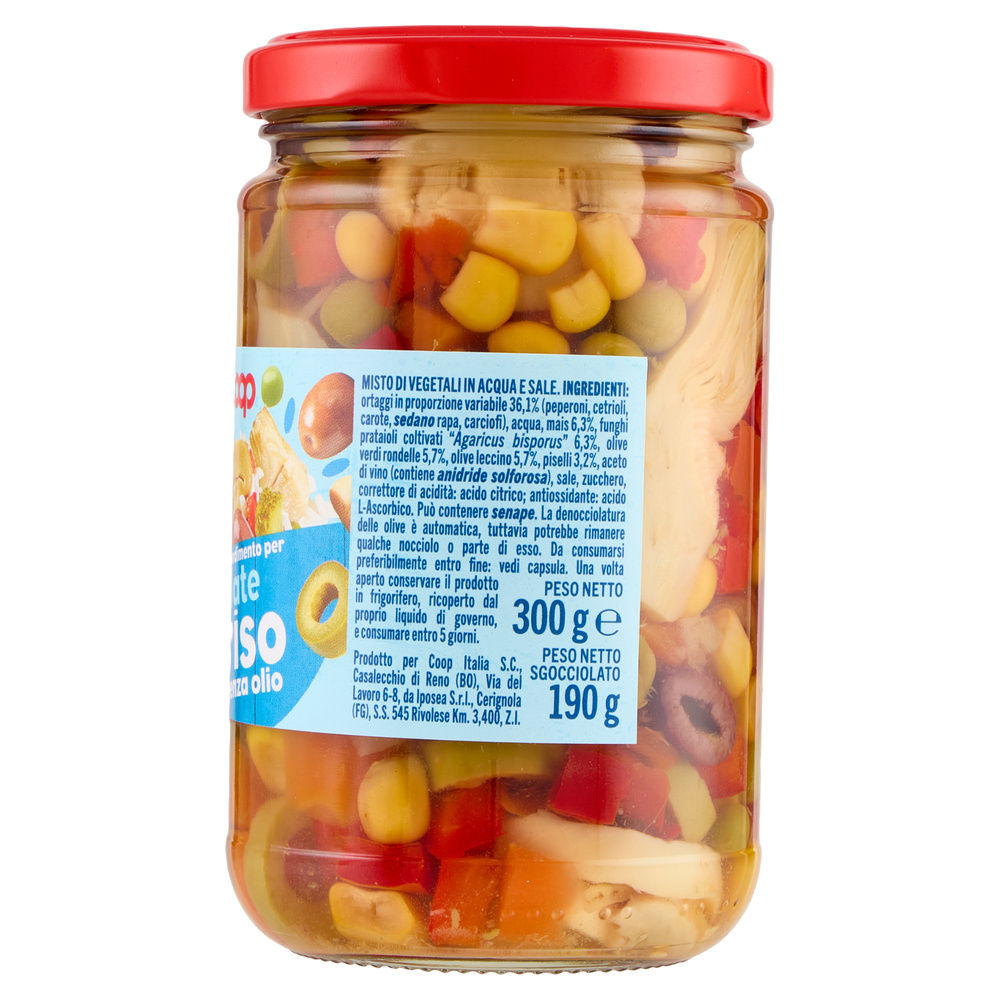 CONDIMENTO LEGGERO PER INSALATE DI RISO COOP V.V. G300 SGOCC.G190 - 13