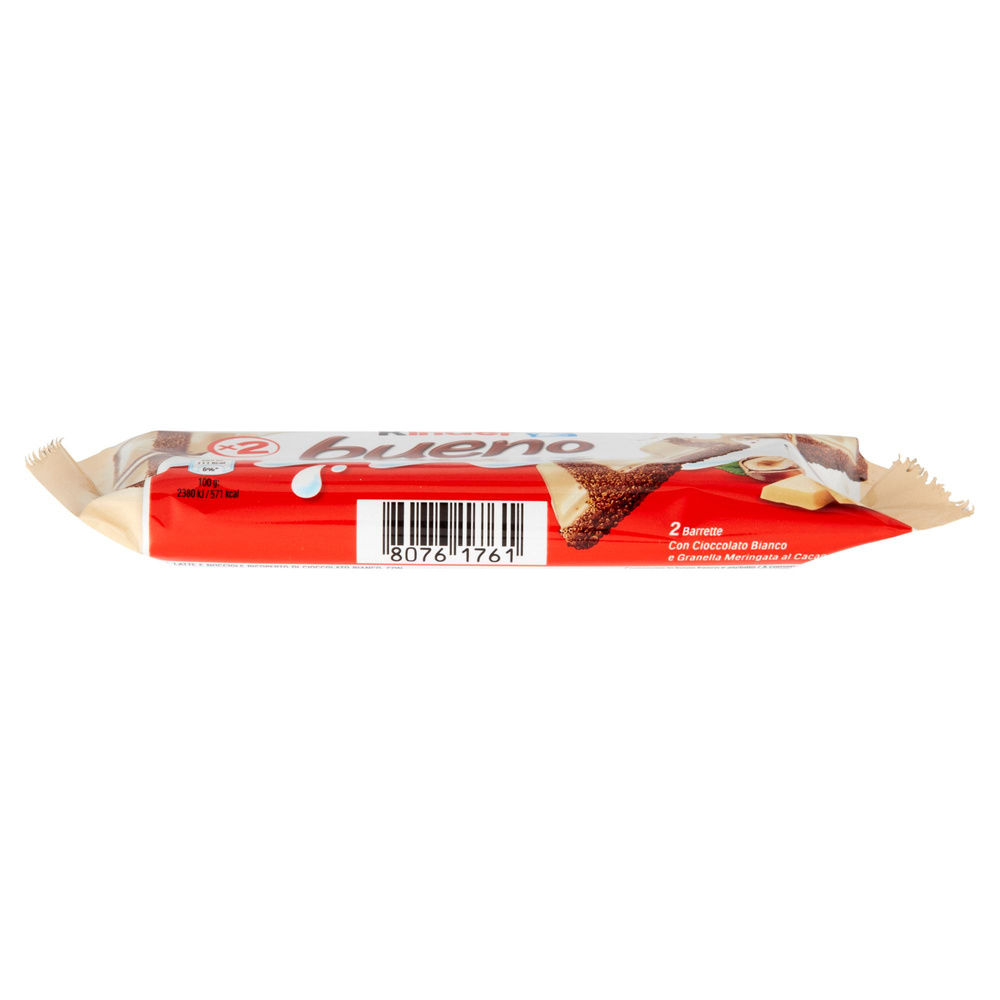 SNACK KINDER BUENO WHITE INCARTO G 39 - 4