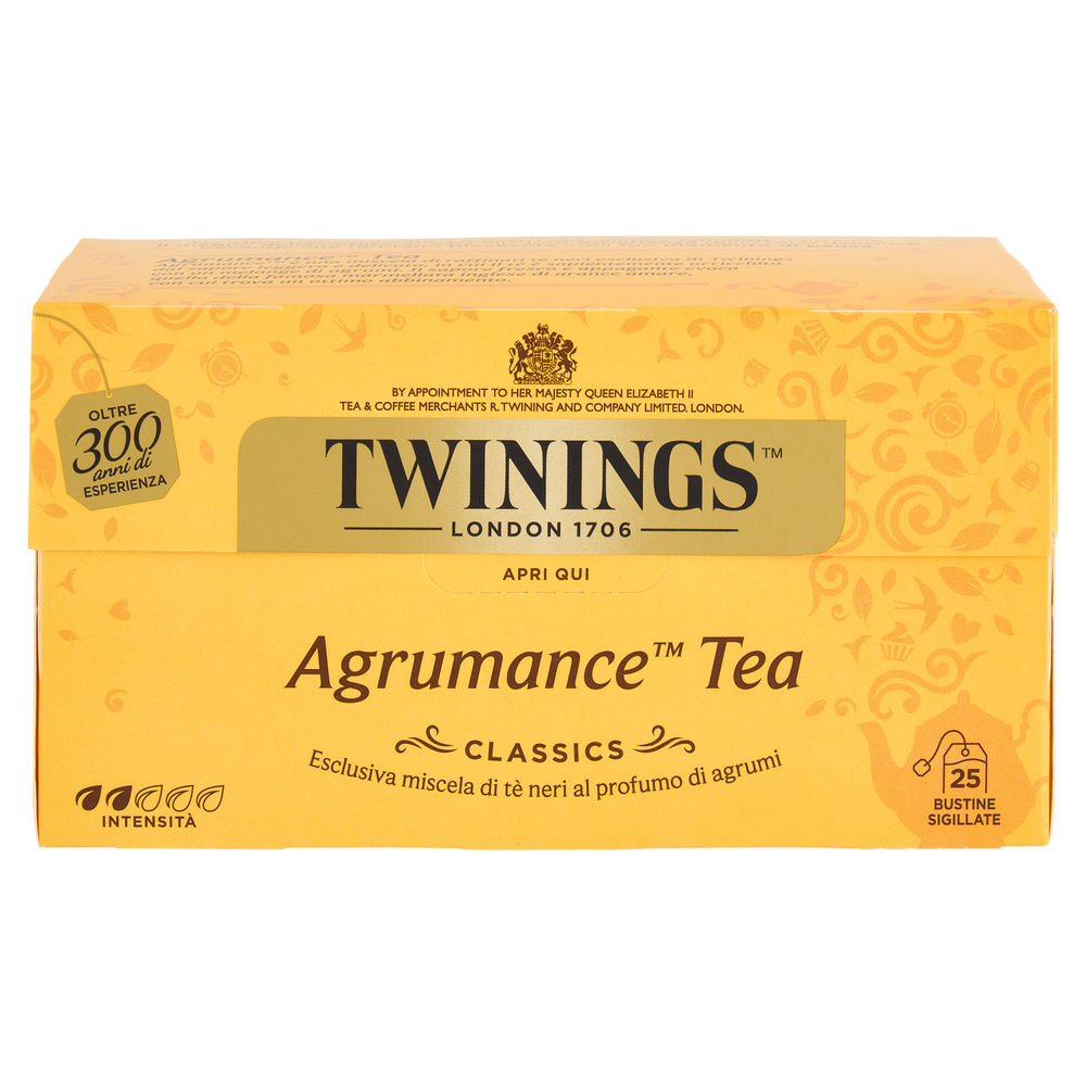 TEA TWININGS  AGRUMANCE SCATOLA 25 FILTRI G 50 - 2