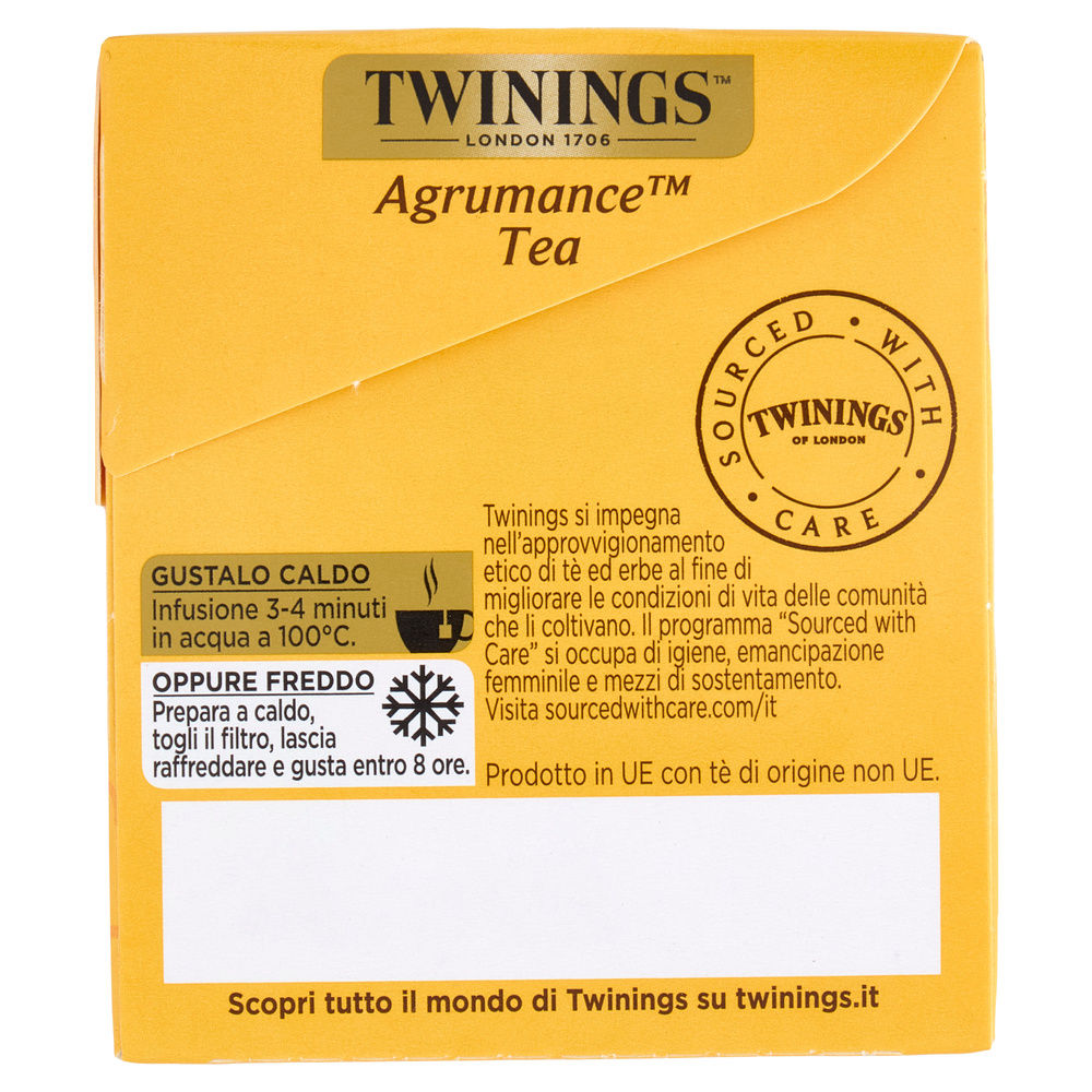 TEA TWININGS  AGRUMANCE SCATOLA 25 FILTRI G 50 - 4