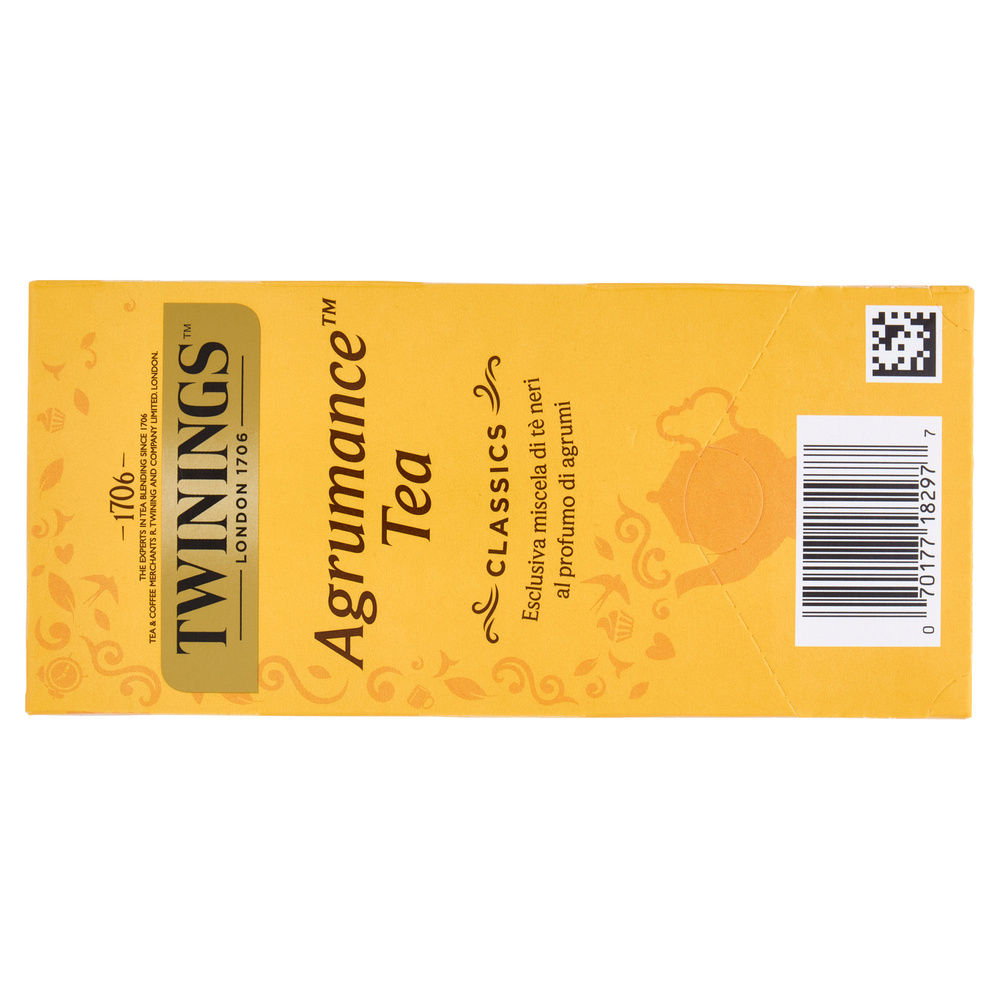 TEA TWININGS  AGRUMANCE SCATOLA 25 FILTRI G 50 - 6