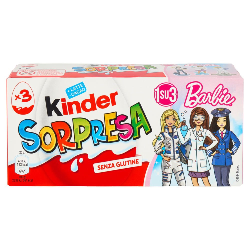 OVETTI  KINDER SORPRESA T128 TRIPACK POP FOREVER G 60 - 7