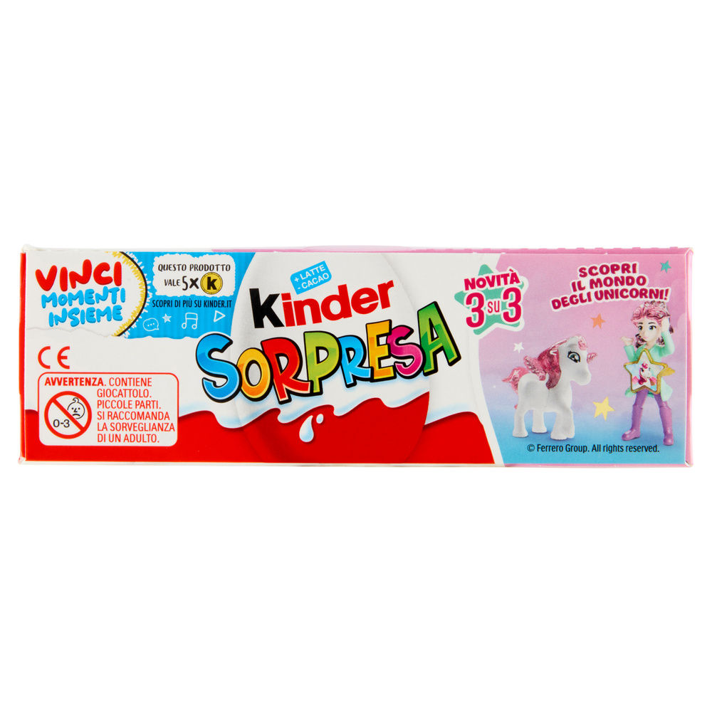 OVETTI  KINDER SORPRESA T128 TRIPACK POP FOREVER G 60 - 14