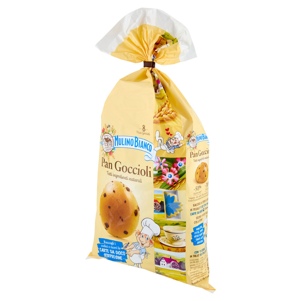 MERENDINE PAN GOCCIOLI MULINO BIANCO SACCHETTO PZ.8 G 336 - 20