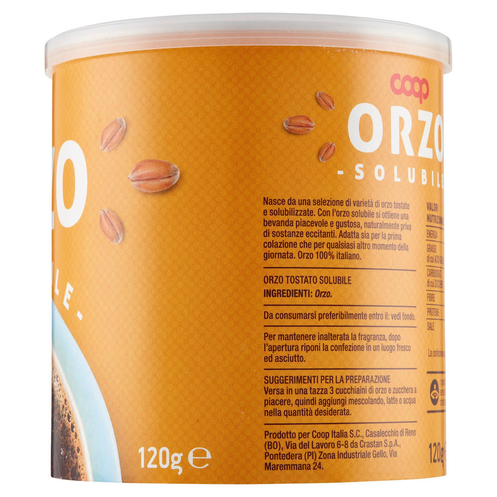 ORZO SOLUBILE COOP BARATTOLO G 120 - 5