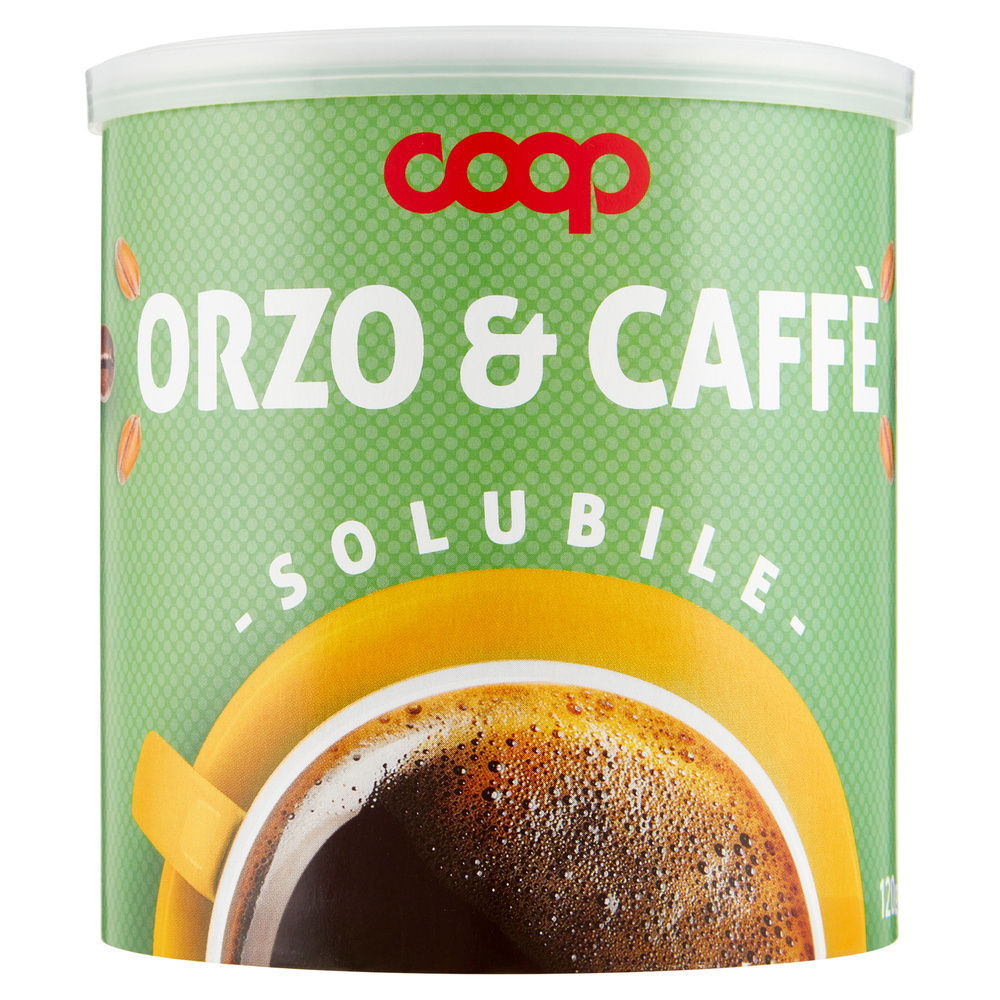 Orzo e caffe'  solubile coop barattolo g 120