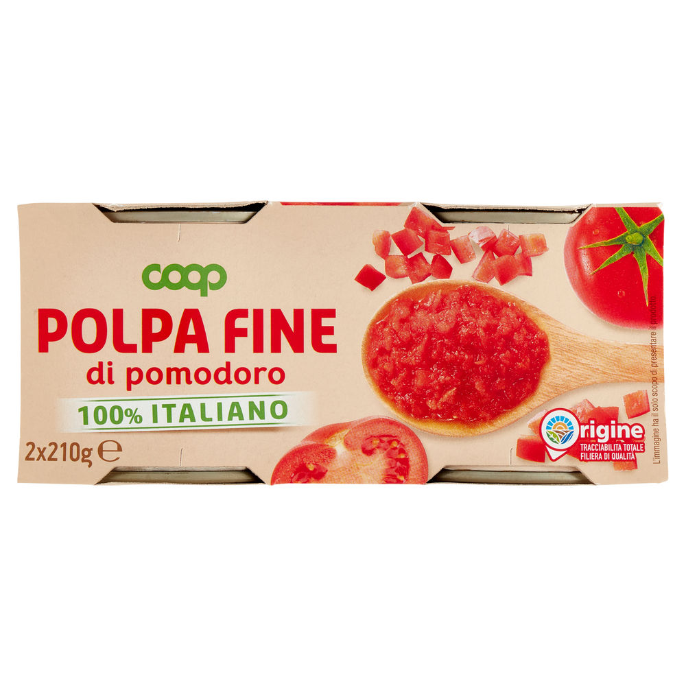 POLPA FINE ORIGINE COOP LATTINA CLUSTER 2X210 G - 1