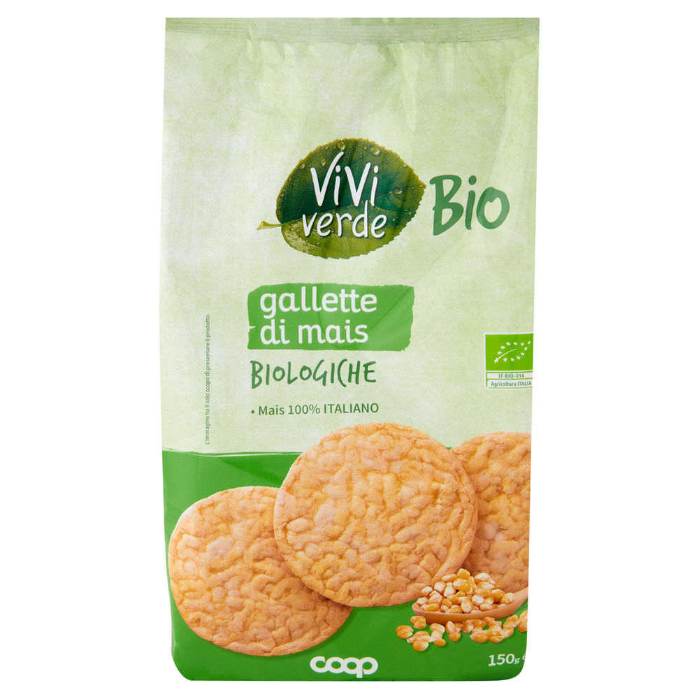 GALLETTE DI MAIS BIO VIVIVERDE COOP G  150 - 4