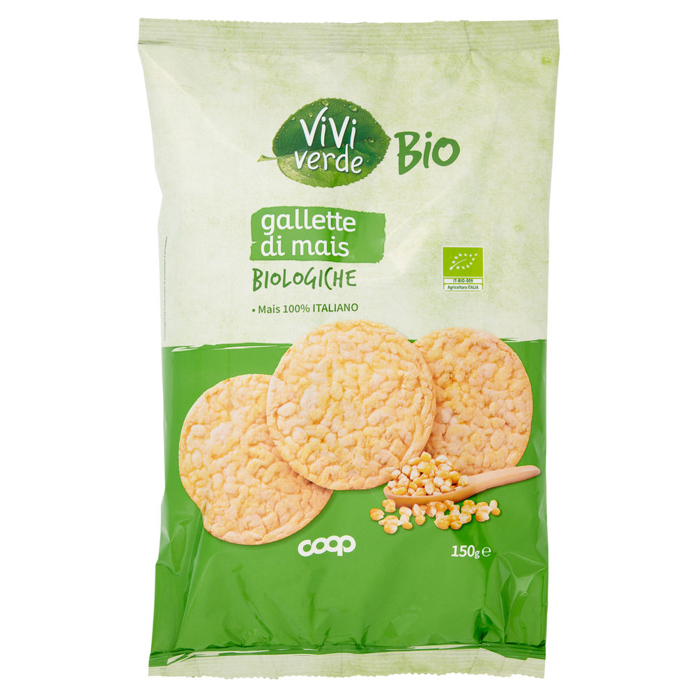 GALLETTE DI MAIS BIO VIVIVERDE COOP G  150 - 1