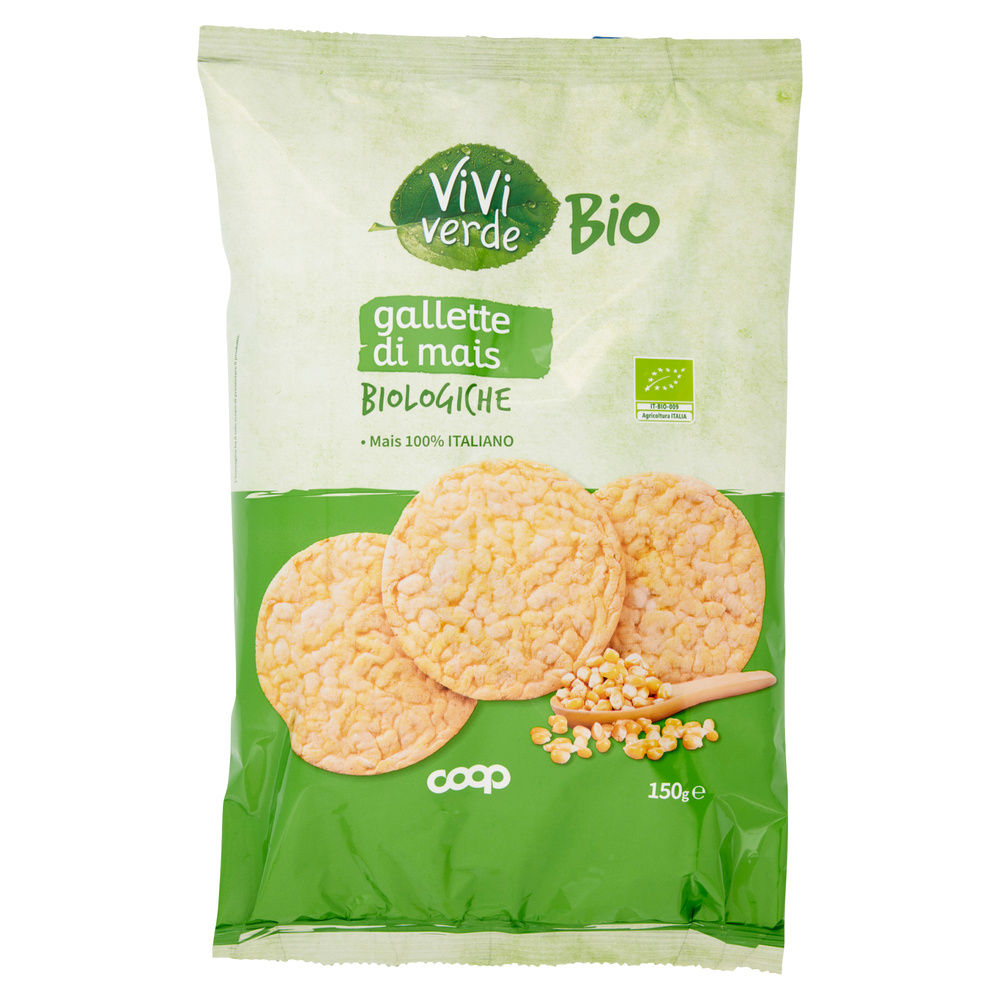 GALLETTE DI MAIS BIO VIVIVERDE COOP G  150 - 9