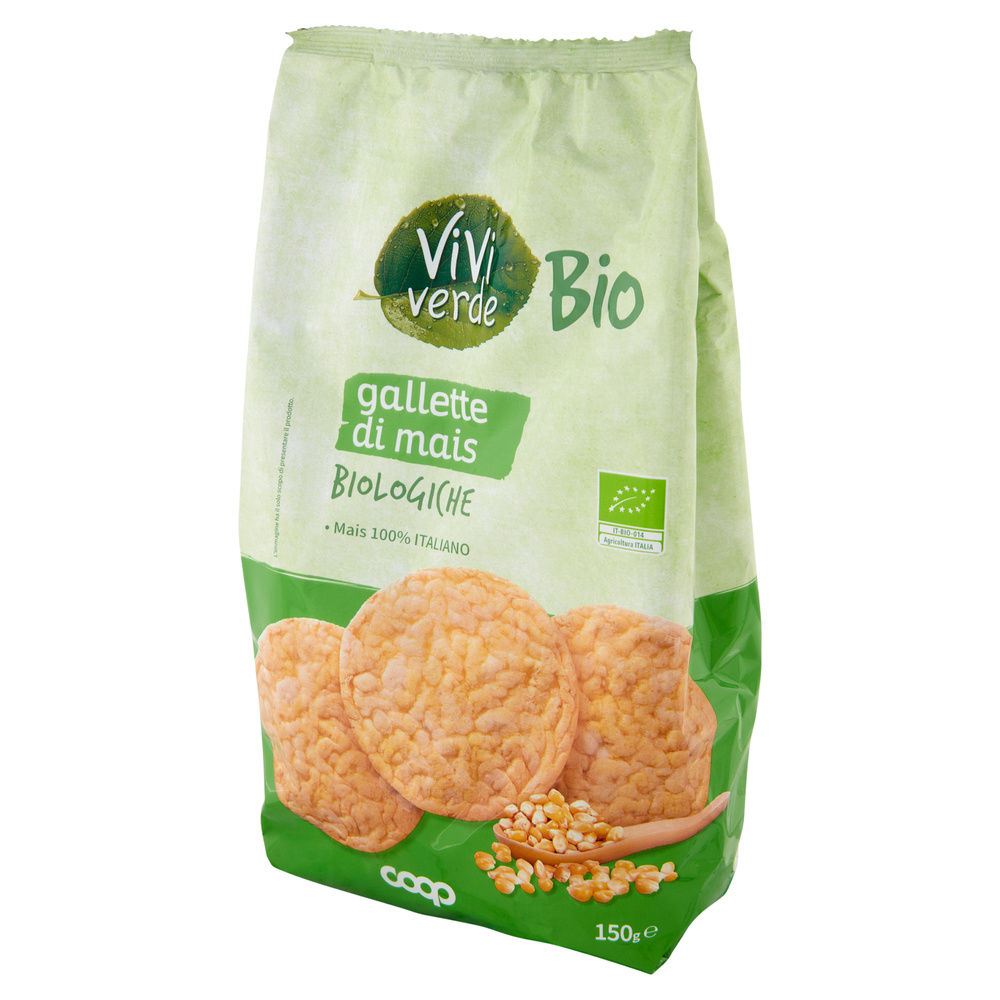 GALLETTE DI MAIS BIO VIVIVERDE COOP G  150 - 14