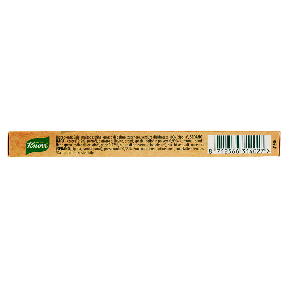 DADO VEGETALE KNORR NATURALMENTE SCATOLA 12 DADI  G 109 - 6
