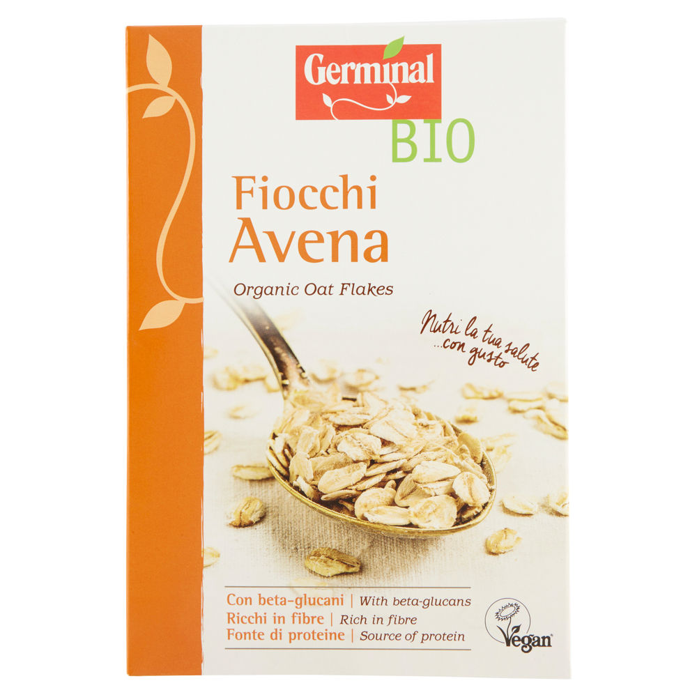 Fiocchi di avena germinal bio scatola g 300