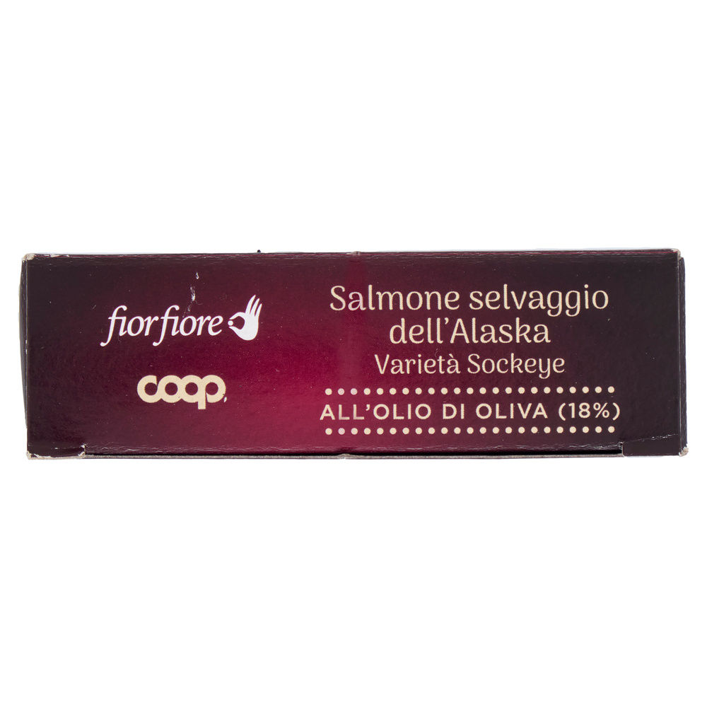 FILETTI DI SALMONE SELVAGGIO ALASKA SOCKEYE O.O. FIOR FIORE COOP G 115 - 6