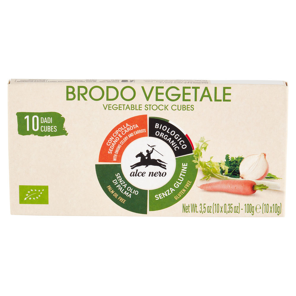 DADO VEGETALE SENZA OLIO DI PALMA BIO ALCE NERO SCATOLA G 100 - 2