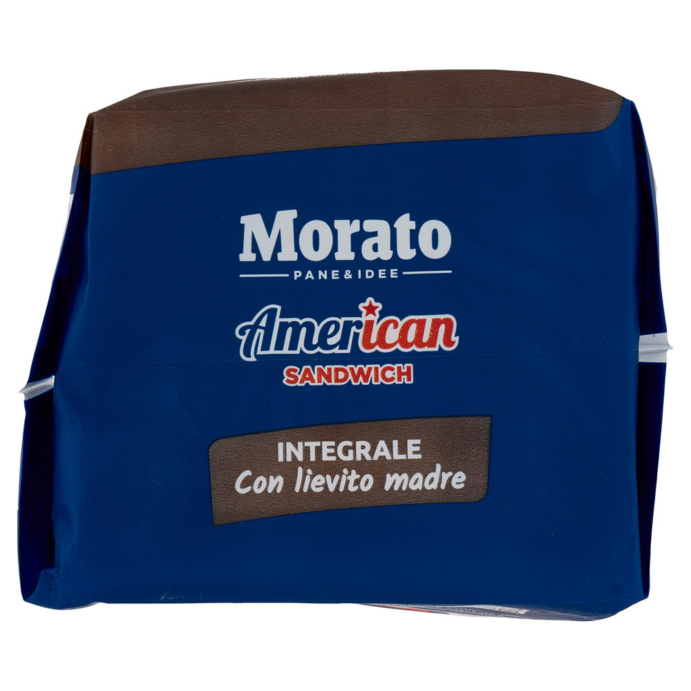 PANE INTEGRALE AMERICAN SANDWICH MORATO SACCHETTO G 600 - 6