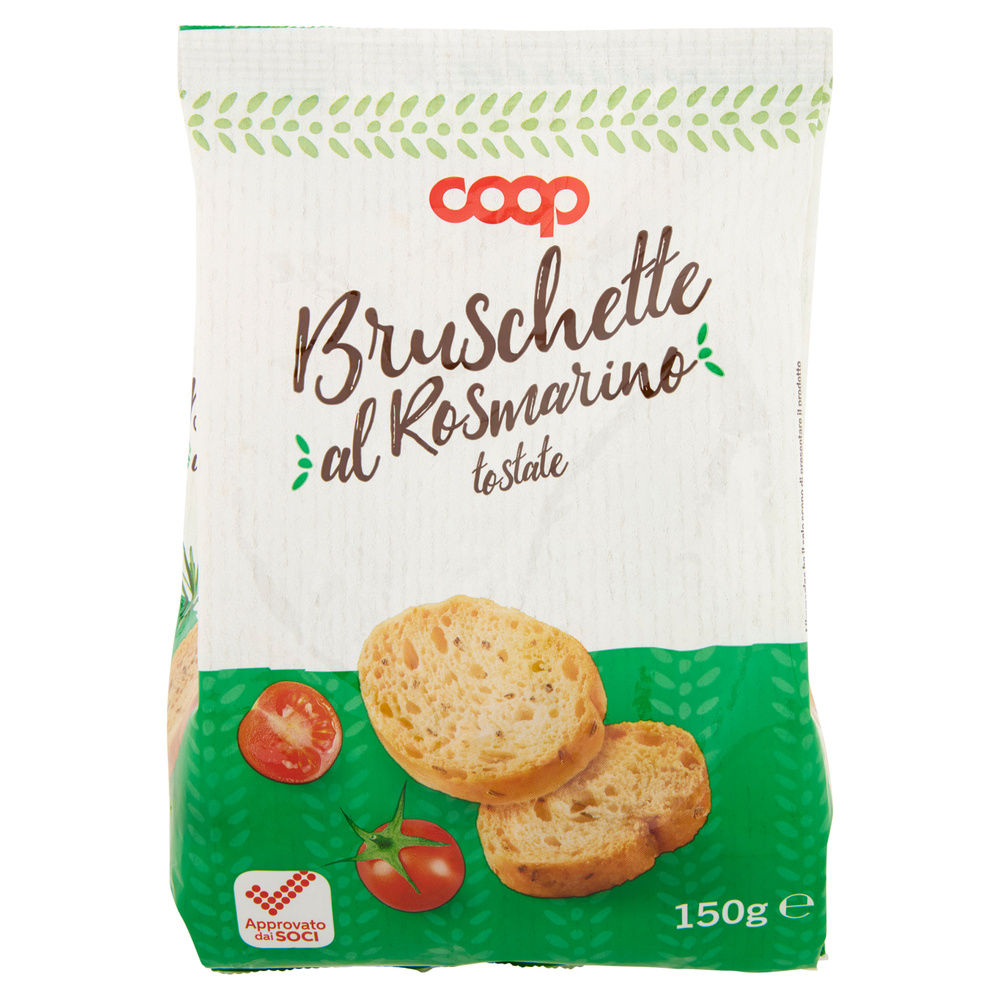 BRUSCHETTE COOP AL ROSMARINO SACHETTO G 150 - 2