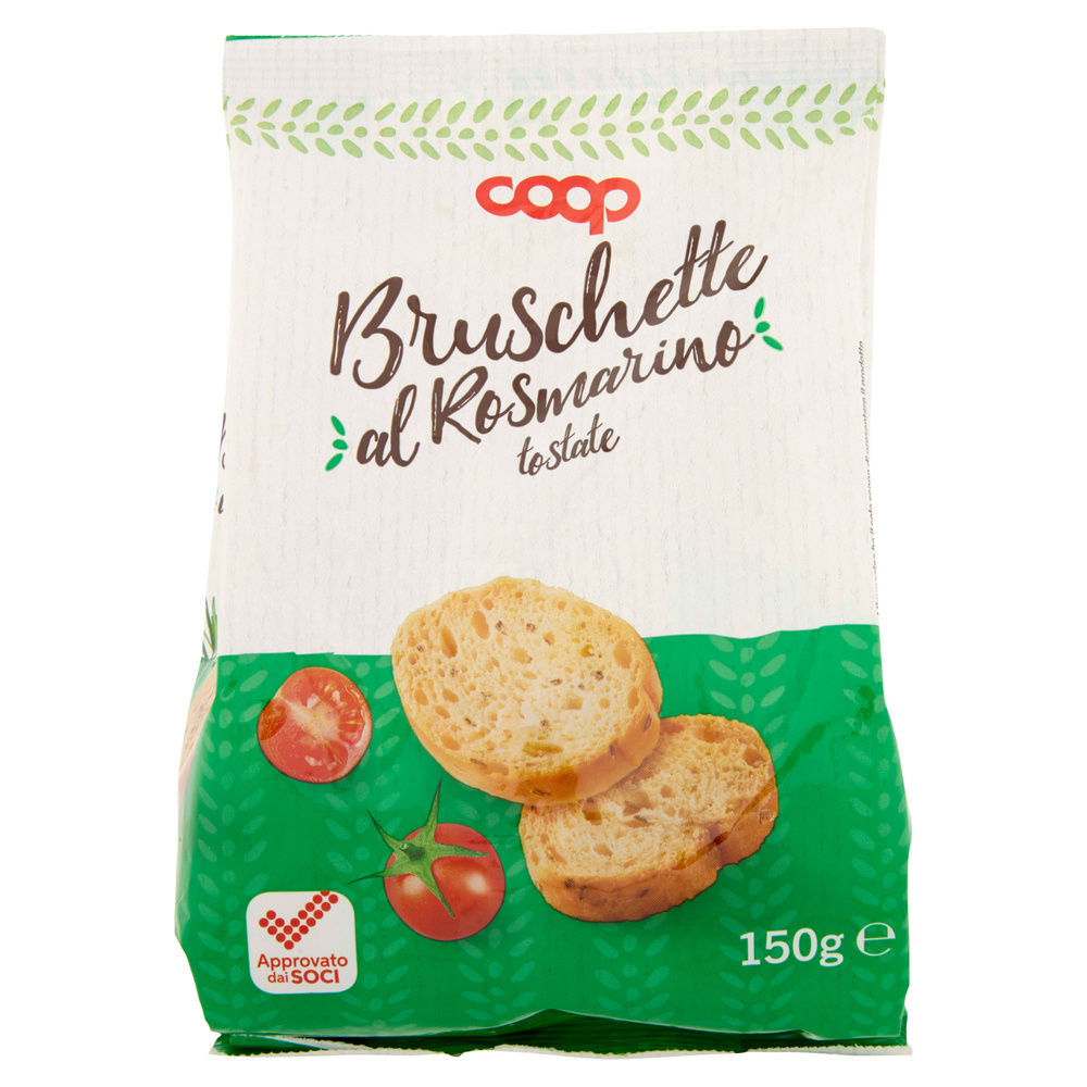 BRUSCHETTE COOP AL ROSMARINO SACHETTO G 150 - 3