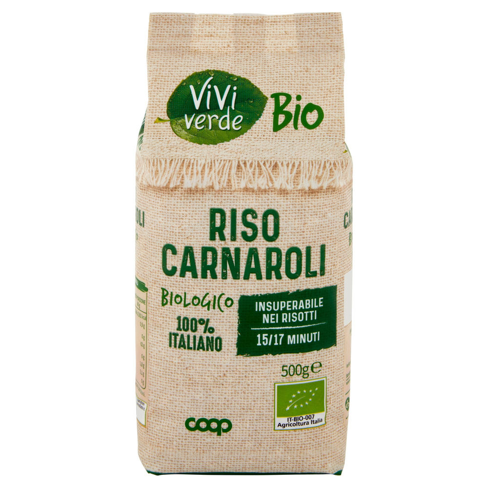 RISO CARNAROLI BIO  VIVIVERDE COOP CELLOPHANE  G 500 - 2